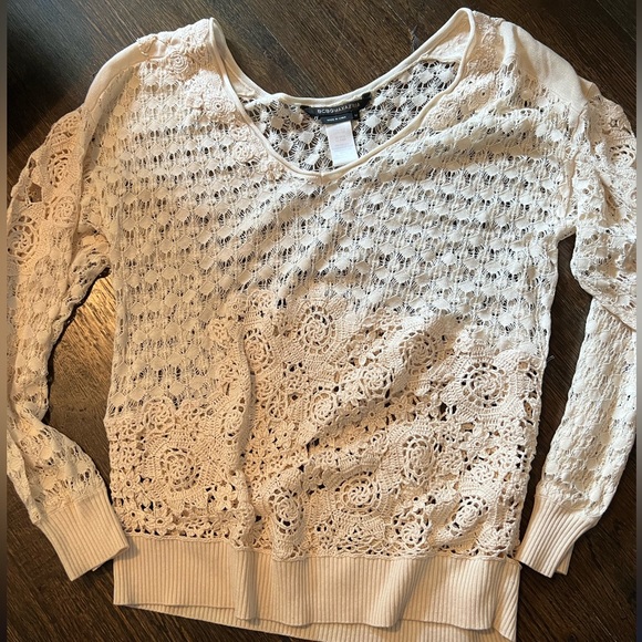 Bcbg lace sweater - Picture 1 of 2